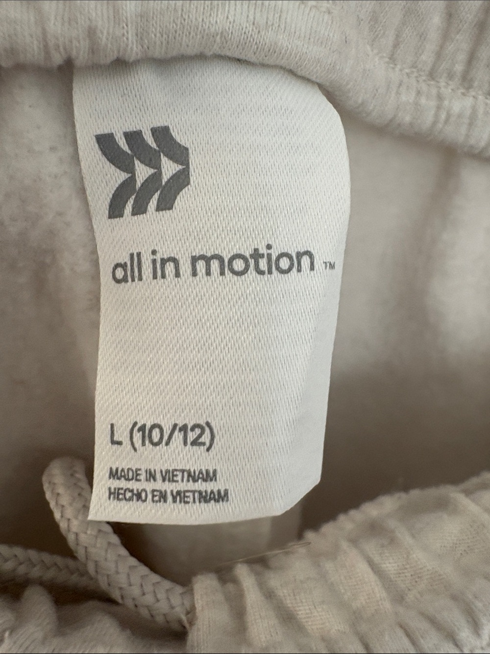 All in motion girls sweatpants girls L - Picture 2 of 3